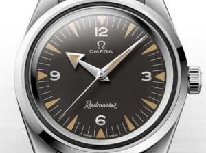 The well-designed replica Omega Seamaster Railmaster 220.10.38.20.01.002 watches have black dials.