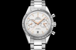 The sturdy copy Omega Speedmaster 57 331.10.42.51.02.002 watches are made from stainless steel.