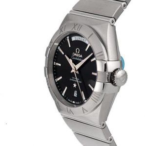 The water resistant fake Omega Constellation 123.10.38.22.01.001 watches are made from stainless steel.