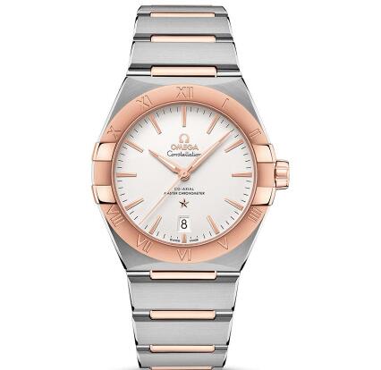 The white dial Omega Constellation will be best choice for gentlemen.