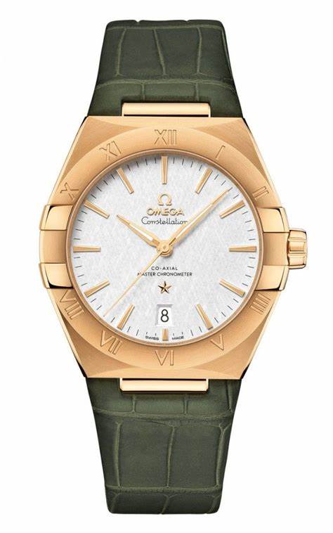 This Omega Constellation is good choice for formal occasion.